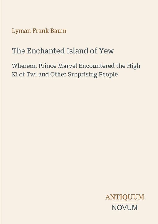 Produktbild: The Enchanted Island of Yew
