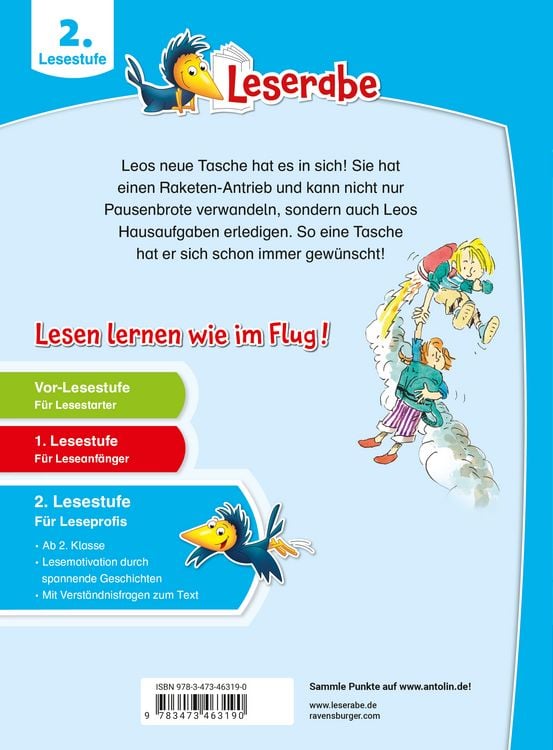 Produktbild: Leserabe 2. Lesestufe - Leos Super-Tasche