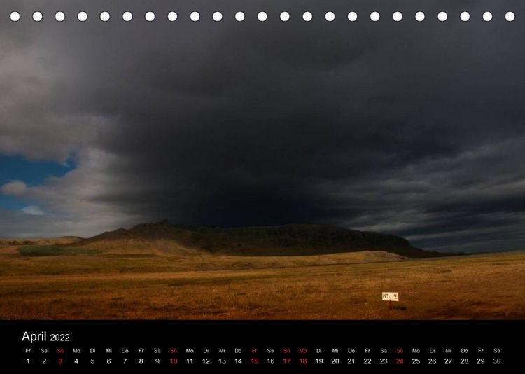Produktbild: Landschaften bei Regenwetter (Tischkalender 2022 DIN A5 quer)