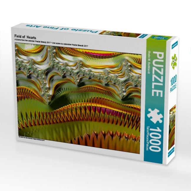 Produktbild: CALVENDO Puzzle Field of Hearts | 1000 Teile Lege-Gr&ouml;&szlig;e 64x48cm Foto-Puzzle f&uuml;r gl&uuml;ckliche Stunden