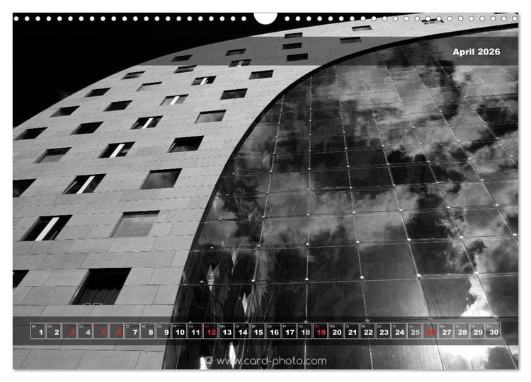 Produktbild: Architektur: Geometrie des Lichts (Wandkalender 2026 DIN A3 quer), CALVENDO Monatskalender
