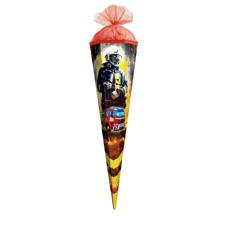Produktbild: Motivschult&uuml;te, Feuerwehrmann, 50cm