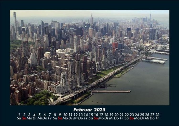 Produktbild: New York 2025 Fotokalender DIN A5