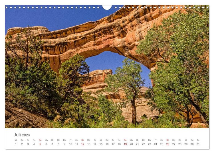 Produktbild: Naturwunder mit Indian Spirit (Wandkalender 2026 DIN A3 quer), CALVENDO Monatskalender