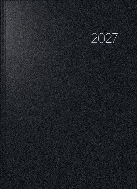 Produktbild: BRUNNEN 1078760907 Buchkalender Mod. 787 2027 A4, Kunststoff, schwarz