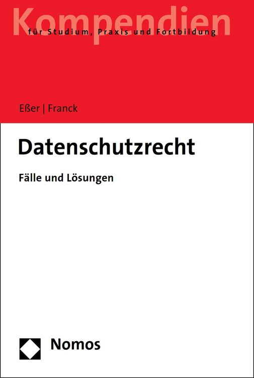 Produktbild: Datenschutzrecht