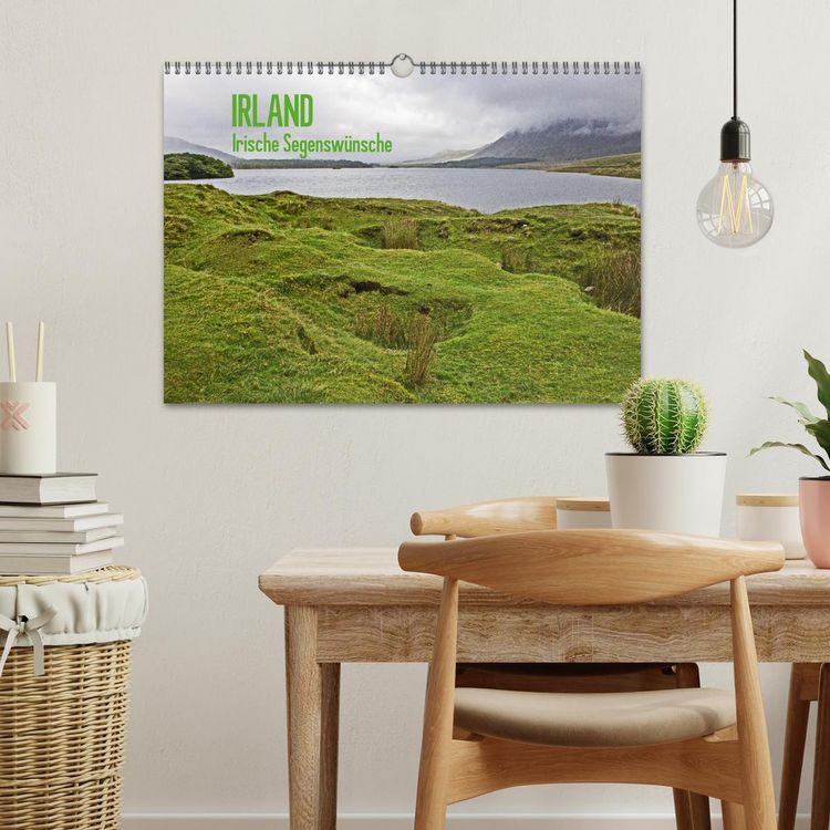 Produktbild: Irland - Irische Segensw&uuml;nsche (Wandkalender 2026 DIN A3 quer), CALVENDO Monatskalender