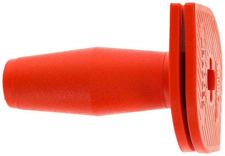 Produktbild: Gedore 108 UNI - Handschutzgriff PVC f.Mei&szlig;el rot 8658500