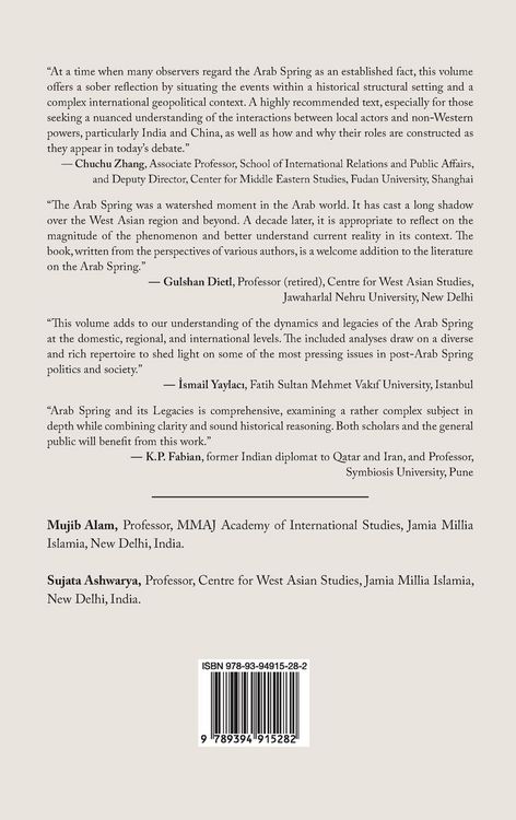 Produktbild: Arab Spring and Its Legacies