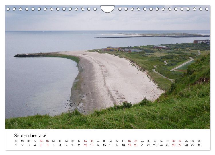 Produktbild: Deutsche Hochseeinsel Helgoland (Wandkalender 2026 DIN A4 quer), CALVENDO Monatskalender