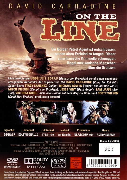 Produktbild: On The Line - Cover A - Limited Edition auf 500 St&uuml;ck