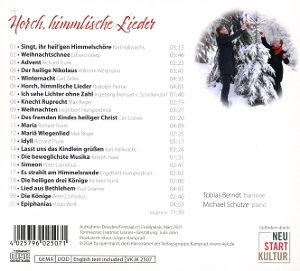 Produktbild: Horch,himmlische Lieder