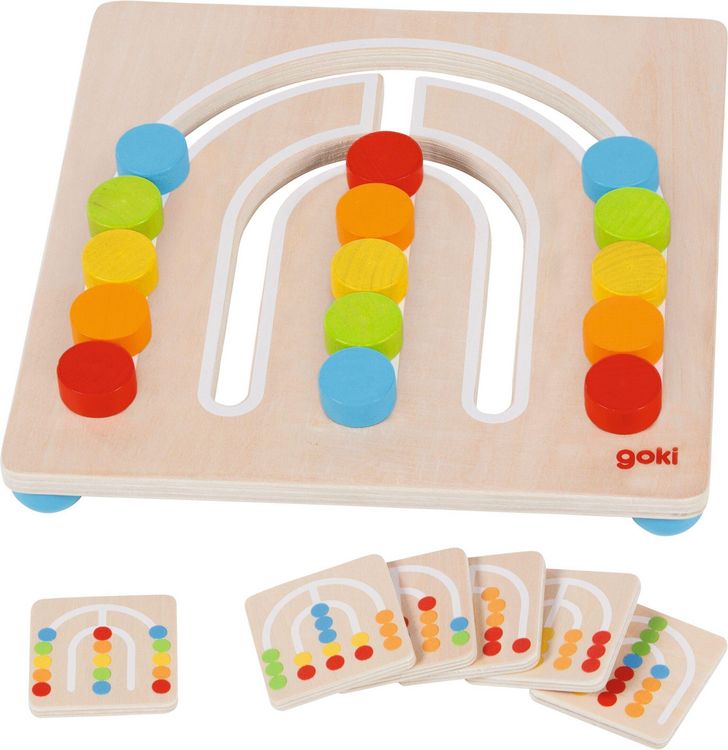 Produktbild: Farbsortierbrett Regenbogen