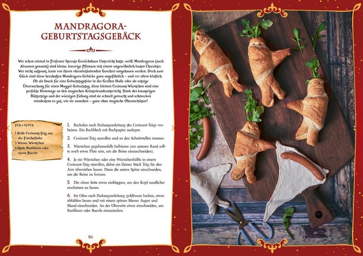 Produktbild: Feste feiern f&uuml;r Potter-Fans &ndash; Das Koch- und Backbuch