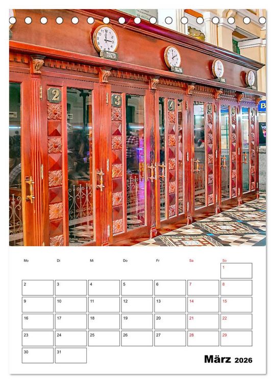 Produktbild: Ho-Chi-Minh-Stadt - die sch&ouml;nsten Sehensw&uuml;rdigkeiten (Tischkalender 2026 DIN A5 hoch), CALVENDO Monatskalender