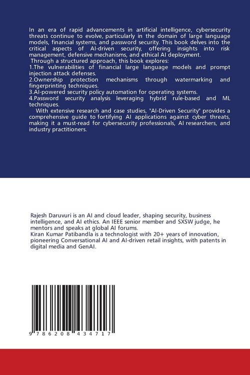 Produktbild: AI-Driven Security: Enhancing Large Language Models and Cybersecurity
