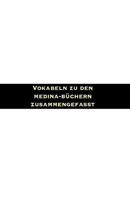 Produktbild: Vokabeln der Medina B&uuml;cher