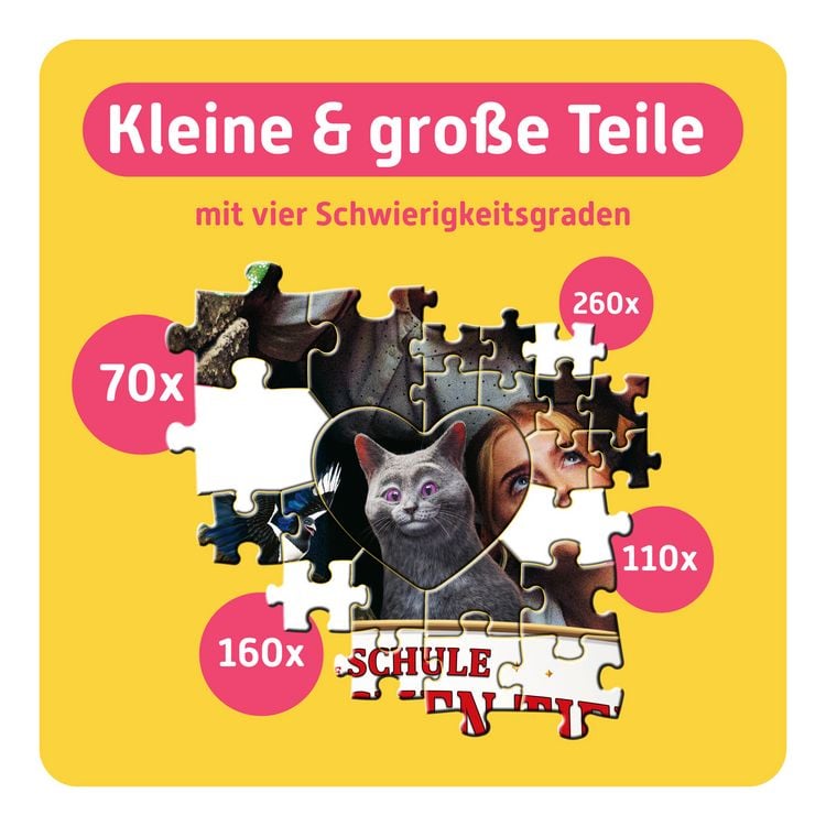 Produktbild: TEAMPUZZLE &ndash; Schule der magischen Tiere 4 &ndash; 600 Teile &ndash; Puzzle mit gro&szlig;en & kleinen Teilen