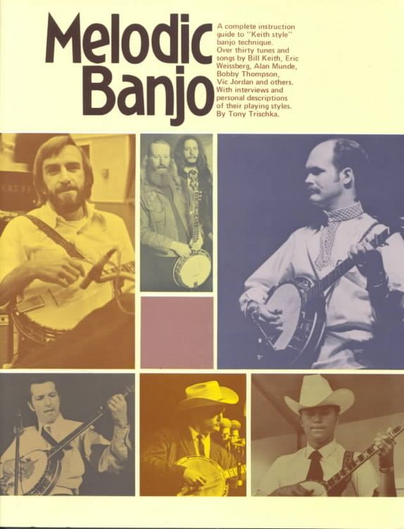 Produktbild: Melodic Banjo Tony Trischka's Guide to Chromatic Banjo Style 37 Bluegrass and Fiddle Tunes Songbook Learn Melodic Banjo Techniques with Tablature Banjo Sheet Music with Online Audio