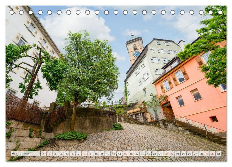 Produktbild: N&uuml;rtingen Impressionen (Tischkalender 2026 DIN A5 quer), CALVENDO Monatskalender