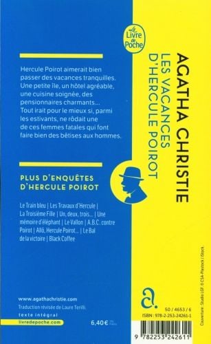 Produktbild: Les vacances d'Hercule Poirot