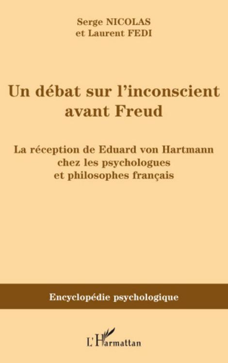 Produktbild: Un d&eacute;bat sur l'inconscient avant Freud