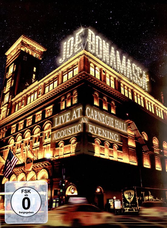 Produktbild: Joe Bonamassa - Live At Carnegie Hall - An Acoustic Evening [2 DVDs]