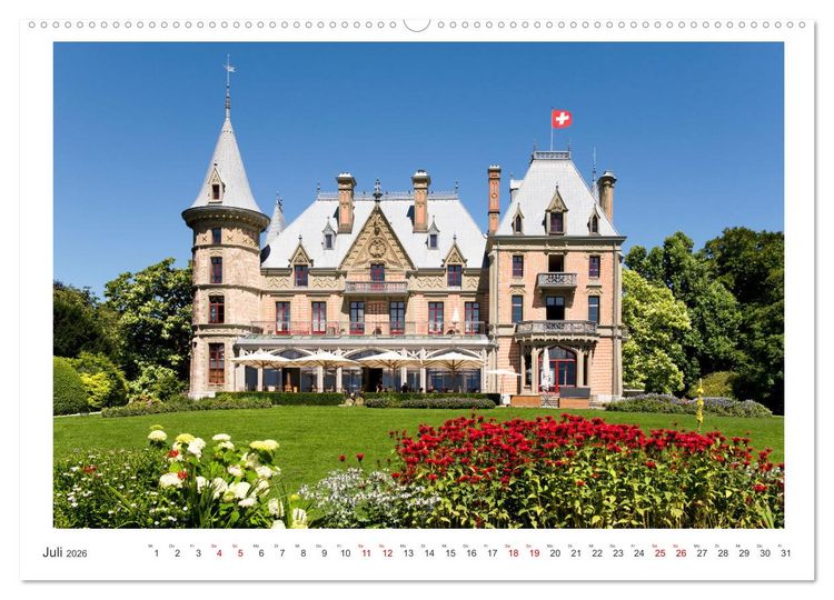 Produktbild: Malerisches Thun (hochwertiger Premium Wandkalender 2026 DIN A2 quer), Kunstdruck in Hochglanz