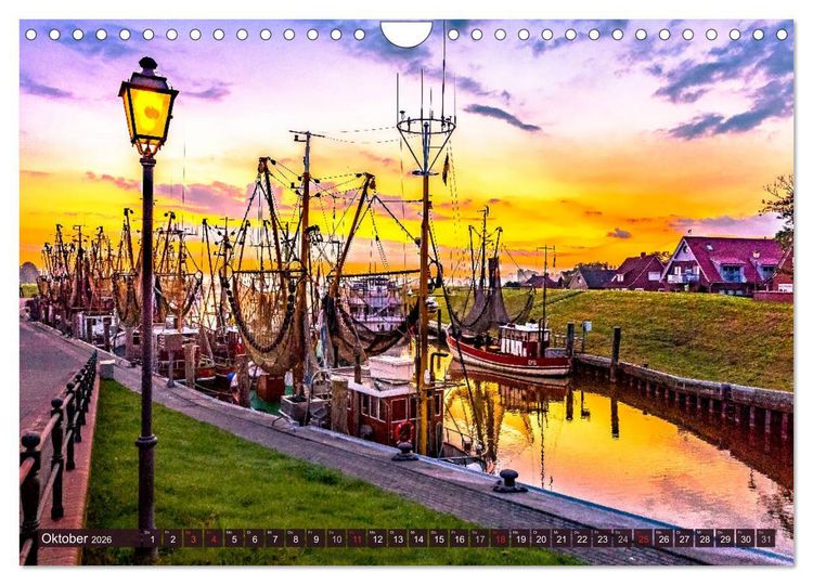 Produktbild: Mein Greetsiel (Wandkalender 2026 DIN A4 quer), CALVENDO Monatskalender