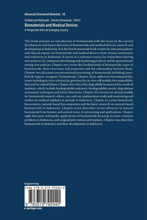Produktbild: Biomaterials and Medical Devices