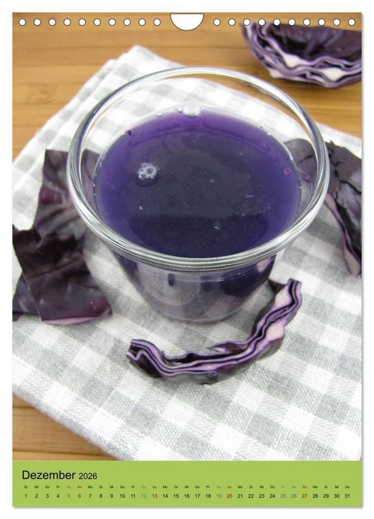 Produktbild: Detox Drinks! Gesund und lecker (Wandkalender 2026 DIN A4 hoch), CALVENDO Monatskalender