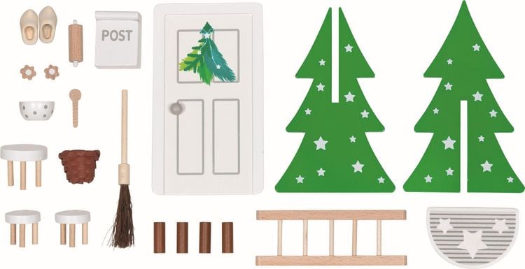 Produktbild: Wichtelt&uuml;r mit Accessoires
