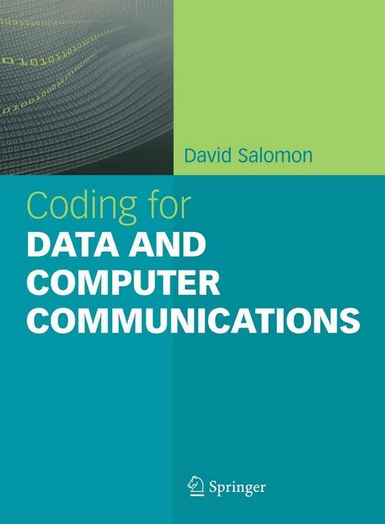 Produktbild: Coding for Data and Computer Communications