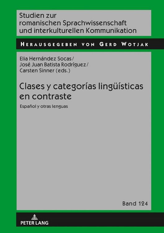 Produktbild: Clases y categor&iacute;as ling&uuml;&iacute;sticas en contraste