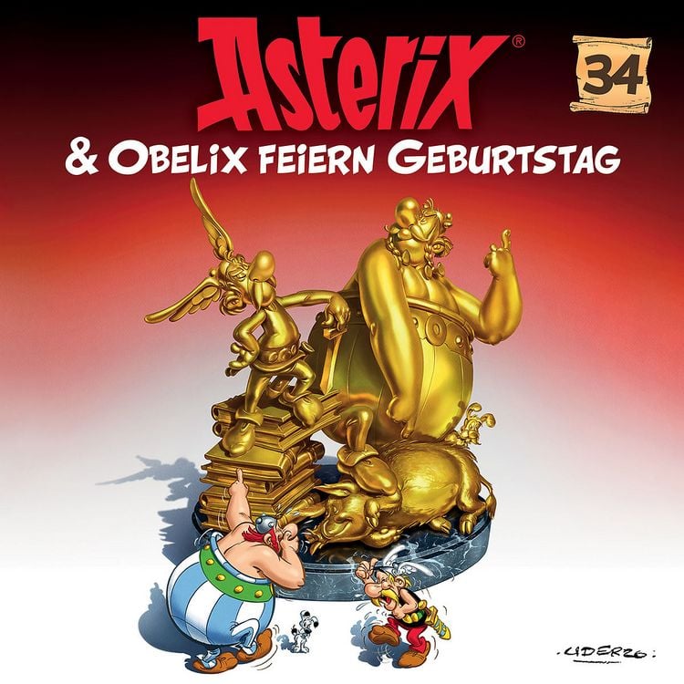 Produktbild: Asterix - CD. H&ouml;rspiele / 34: Asterix & Obelix feiern Geburtstag