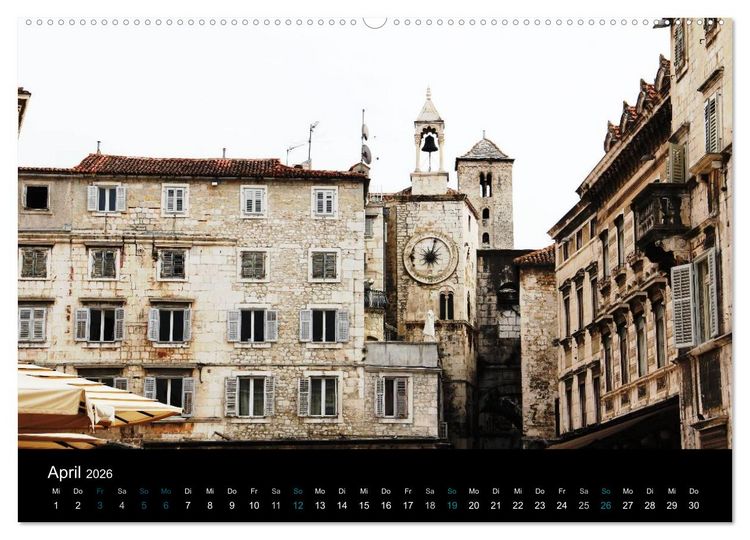 Produktbild: Kroatien (hochwertiger Premium Wandkalender 2026 DIN A2 quer), Kunstdruck in Hochglanz