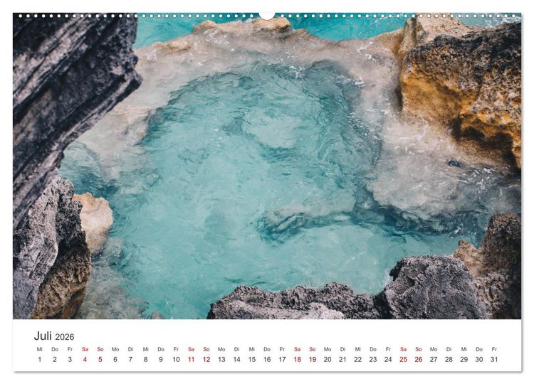 Produktbild: Bermuda - Eine Reise zu den Bermudainseln. (Wandkalender 2026 DIN A2 quer), CALVENDO Monatskalender
