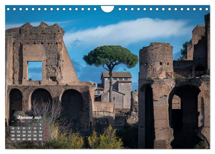 Produktbild: Bella Roma- Ewige Sch&ouml;nheit (Wandkalender 2027 DIN A4 quer), CALVENDO Monatskalender