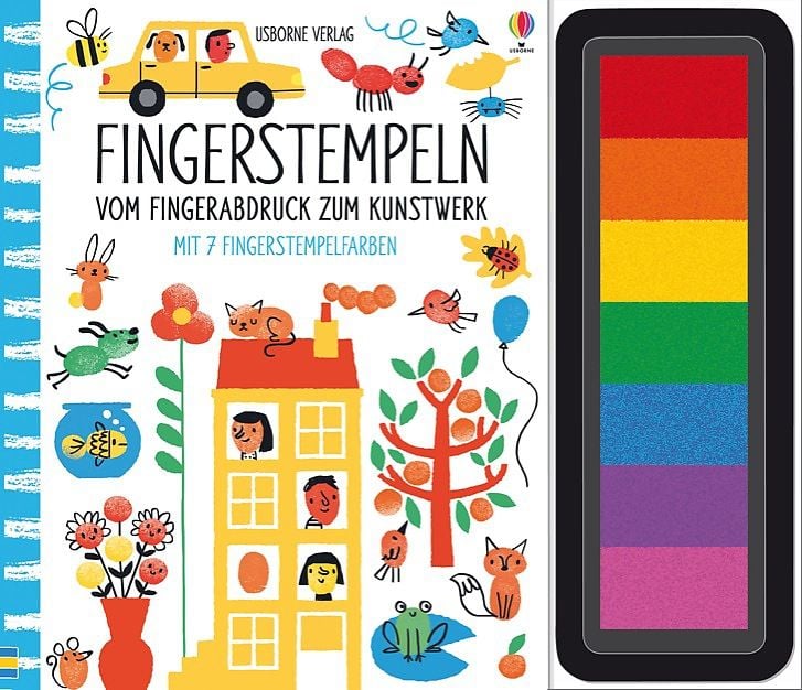 Produktbild: Fingerstempeln: Vom Fingerabdruck zum Kunstwerk