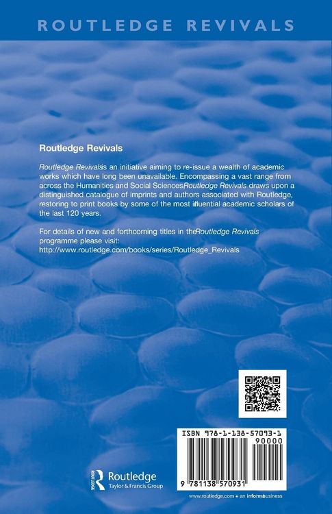 Produktbild: Routledge Revivals