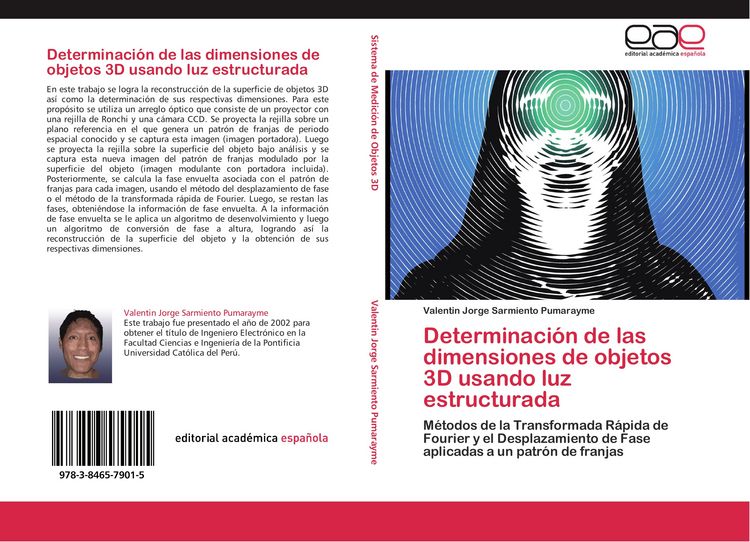 Produktbild: Determinaci&oacute;n de las dimensiones de objetos 3D usando luz estructurada