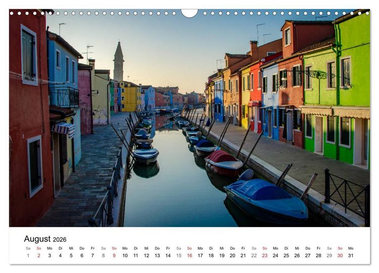 Produktbild: Venedig - Die sch&ouml;nsten Orte (Wandkalender 2026 DIN A3 quer), CALVENDO Monatskalender