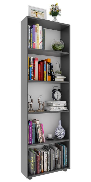 Produktbild: Holz B&uuml;ro Regal B&uuml;cher Ordner Aktenregal Bulas 5f