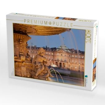 Produktbild: CALVENDO Puzzle Stuttgart | 1000 Teile Lege-Gr&ouml;&szlig;e 64x48cm Foto-Puzzle f&uuml;r gl&uuml;ckliche Stunden