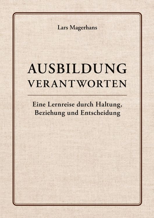 Produktbild: Ausbildung verantworten