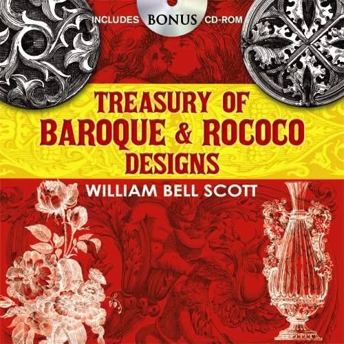 Produktbild: Scott, W: Treasury of Baroque and Rococo Designs