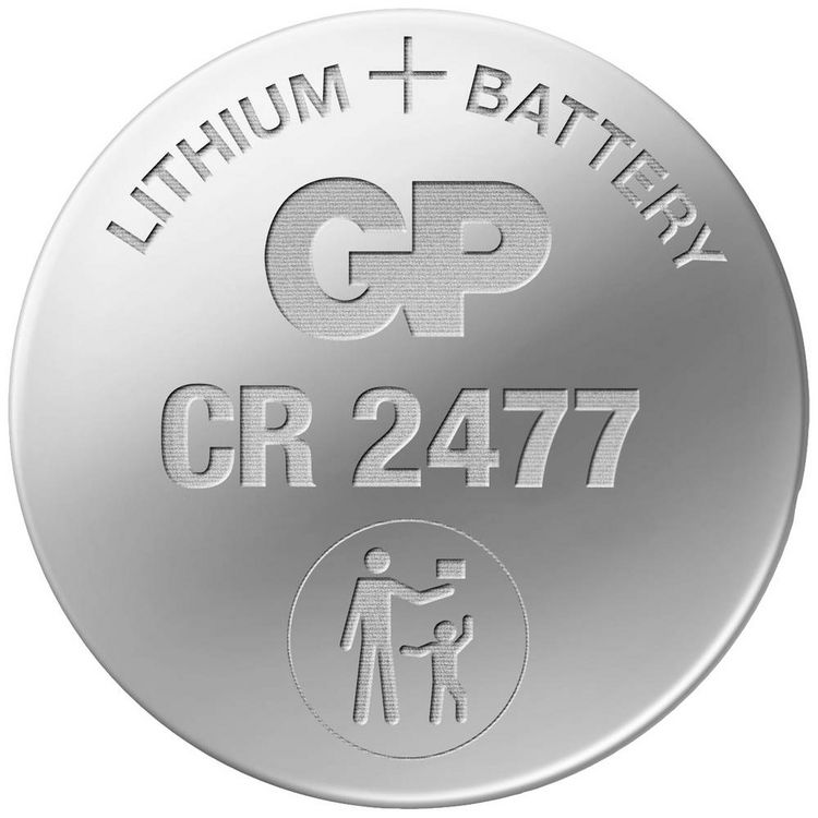 Produktbild: GP Knopfzelle CR2477 3 V 1 St. Lithium GPCR2477STD270C1