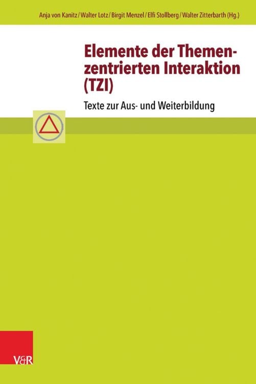 Produktbild: Elemente der Themenzentrierten Interaktion (TZI)