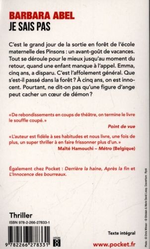 Produktbild: Abel, B: Je sais pas