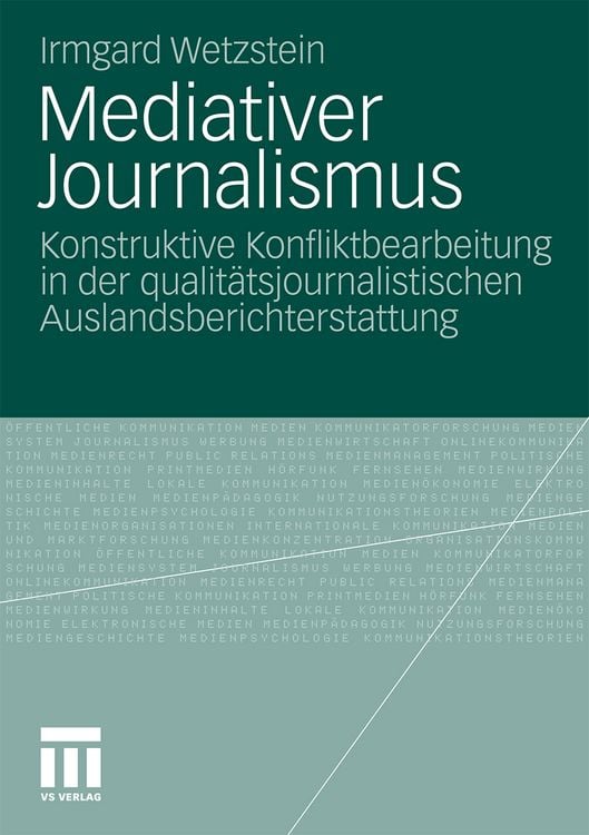 Produktbild: Mediativer Journalismus